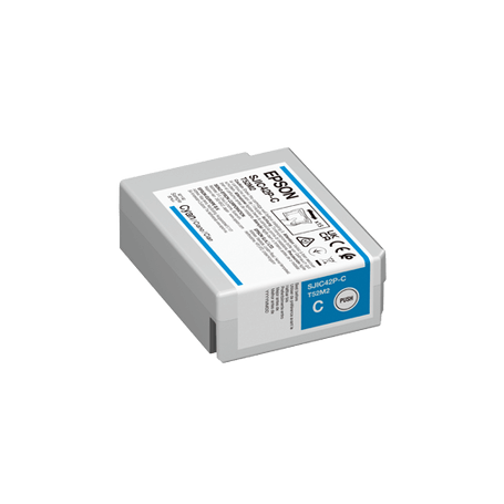 epson cartucho toner tinta impresora C4000 CYAN